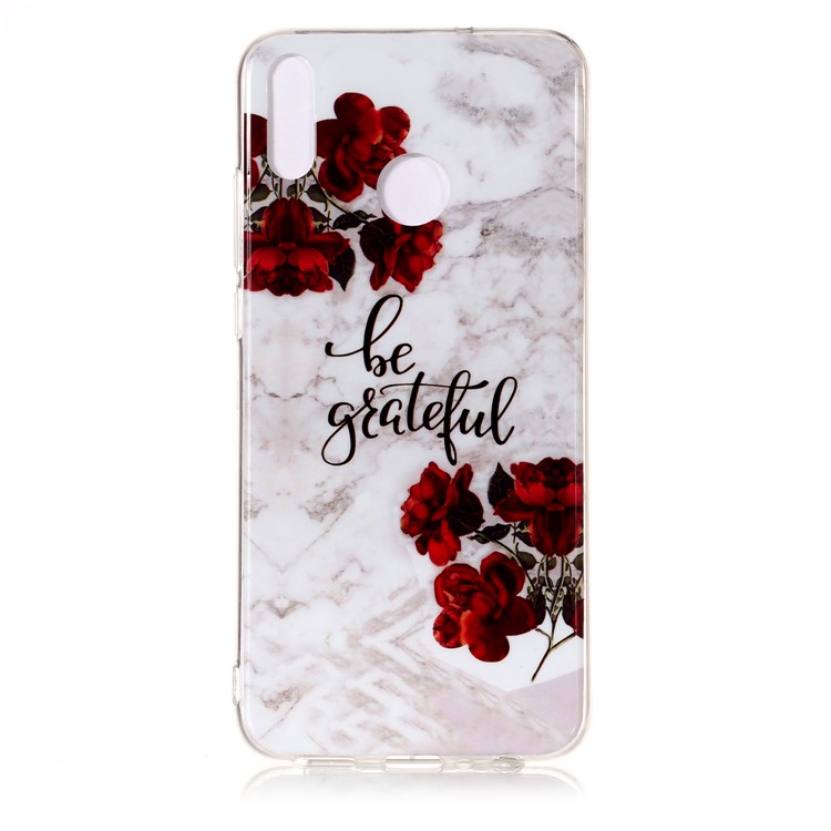 Marble Pattern IMD TPU Back Case for Huawei Honor 8X / Honor View 10 Lite - Style D-4