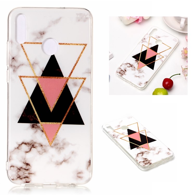 Marble Pattern IMD TPU Protective Case for Huawei Honor 8X / Honor View 10 Lite - Style H-1
