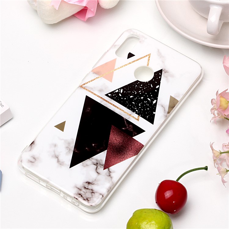 Marble Pattern IMD TPU Case Shell for Huawei Honor 8X / Honor View 10 Lite - Style I-3