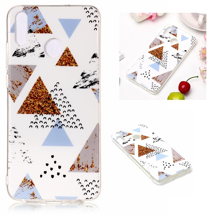 Marble Pattern IMD TPU Cover for Huawei Honor 8X / Honor View 10 Lite - Style K-1