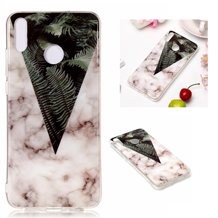 Marble Pattern IMD TPU Cover Case for Huawei Honor 8X / Honor View 10 Lite - Style L-1