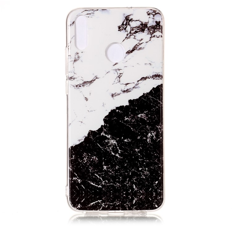Teste Padrão De Mármore IMD Macio TPU Case Para Huawei Honor 8X - Estilo Q-4