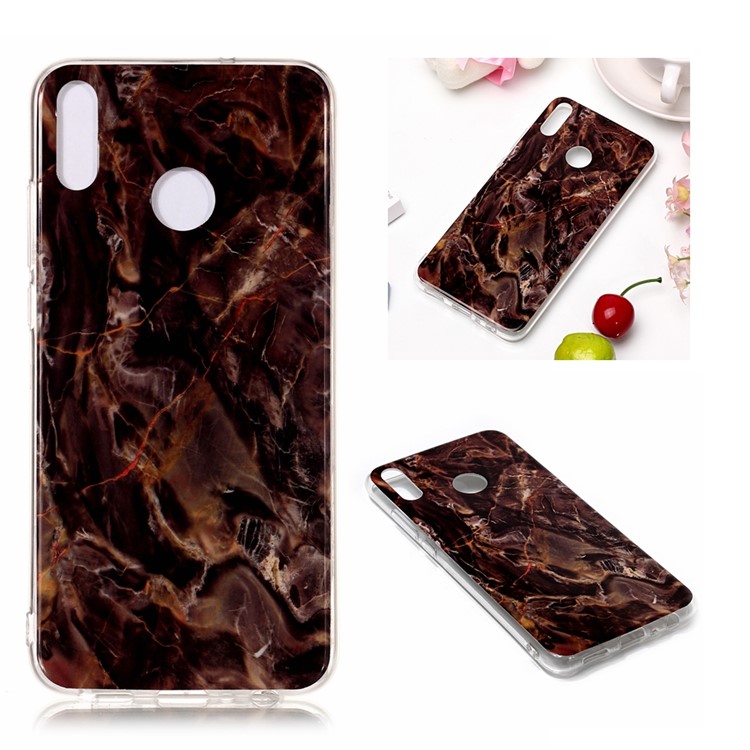 Marble Pattern IMD Flexible TPU Case for Huawei Honor 8X / Honor View 10 Lite - Style R-1