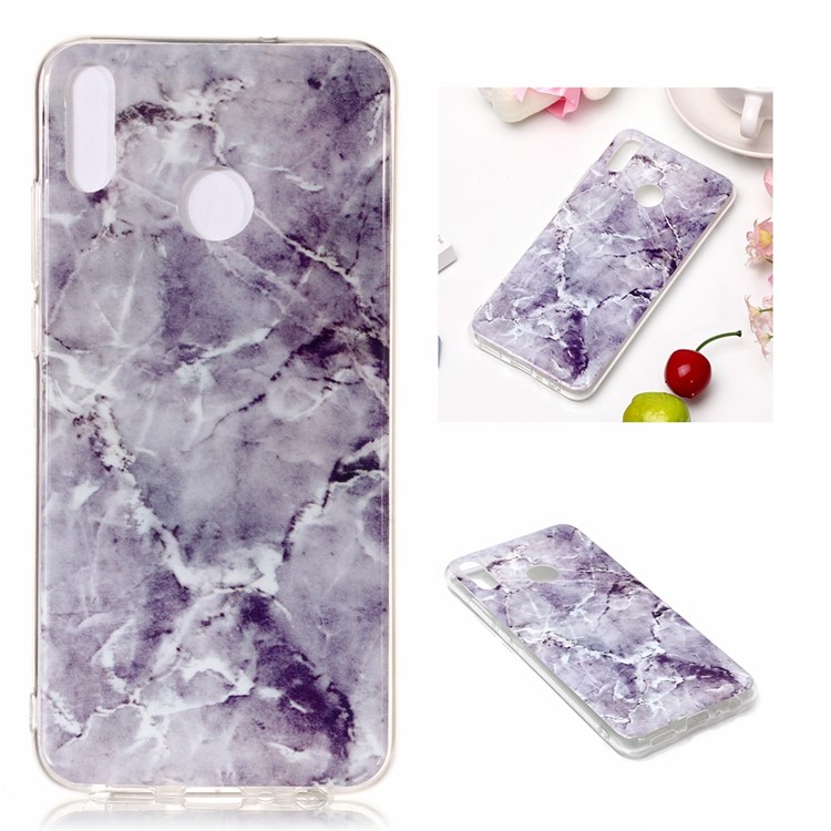 Marble Pattern IMD TPU Gel Case for Huawei Honor 8X / Honor View 10 Lite - Style T-1