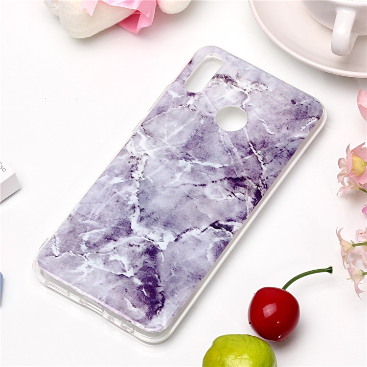 Marble Pattern IMD TPU Gel Case for Huawei Honor 8X / Honor View 10 Lite - Style T-3