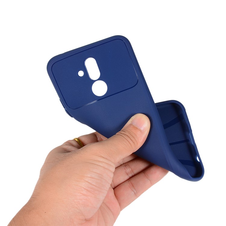 Armour Series Flexible TPU Protective Shell for Huawei Mate 20 Lite - Blue-5
