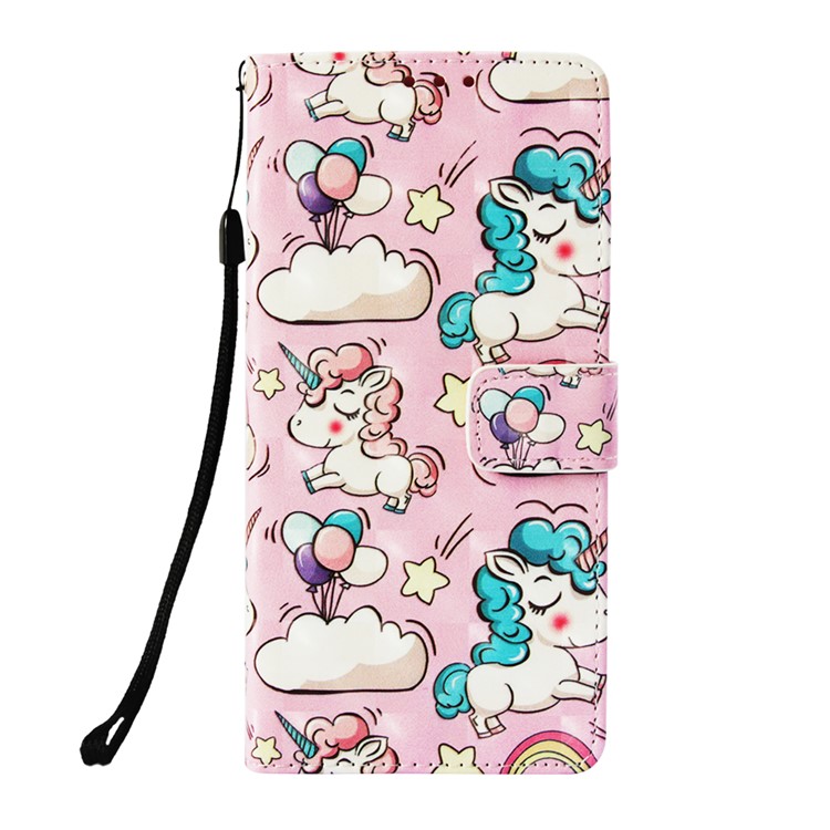 PU Leather Cover Pattern Printing Phone Shell for Huawei Mate 20 Pro - Unicron-2