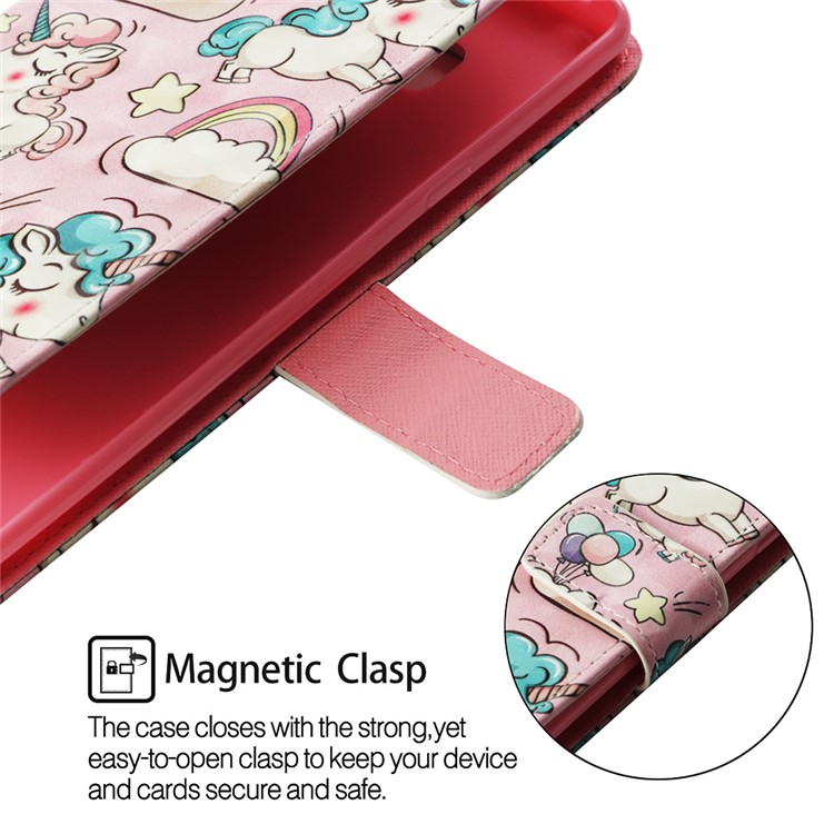 PU Leather Cover Pattern Printing Phone Shell for Huawei Mate 20 Pro - Unicron-5