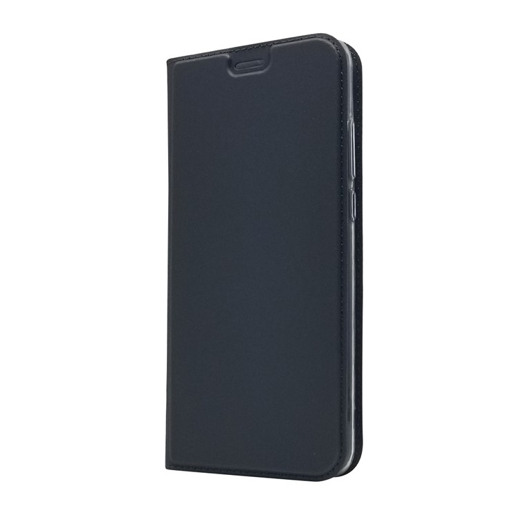 Auto-absorbed Stand Leather Card Holder Mobile Case for Huawei Honor 8X / Honor View 10 Lite - Black-8