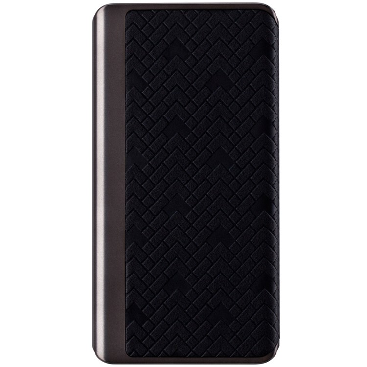 MOMAX MFI Certified iPower Elite+ 2.4A 8000mAh Backup Power Bank Cowhide Leather Skin - Black-3