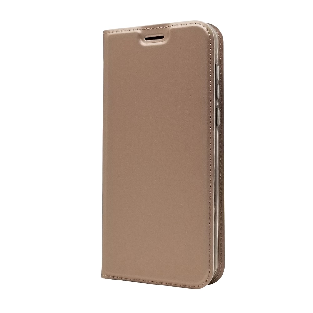 Auto-absorbed Stand Leather Card Holder Phone Cover for Huawei Y5 (2018) / Y5 Prime (2018) / Honor 7s / Play 7 - Rose Gold-7