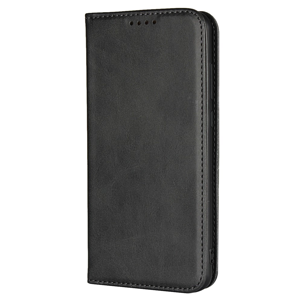 Couvercle de Téléphone Mobile de Portefeuille en Cuir en Cuir Automatique Pour Huawei P20 Pro Strong Magnet Case - le Noir