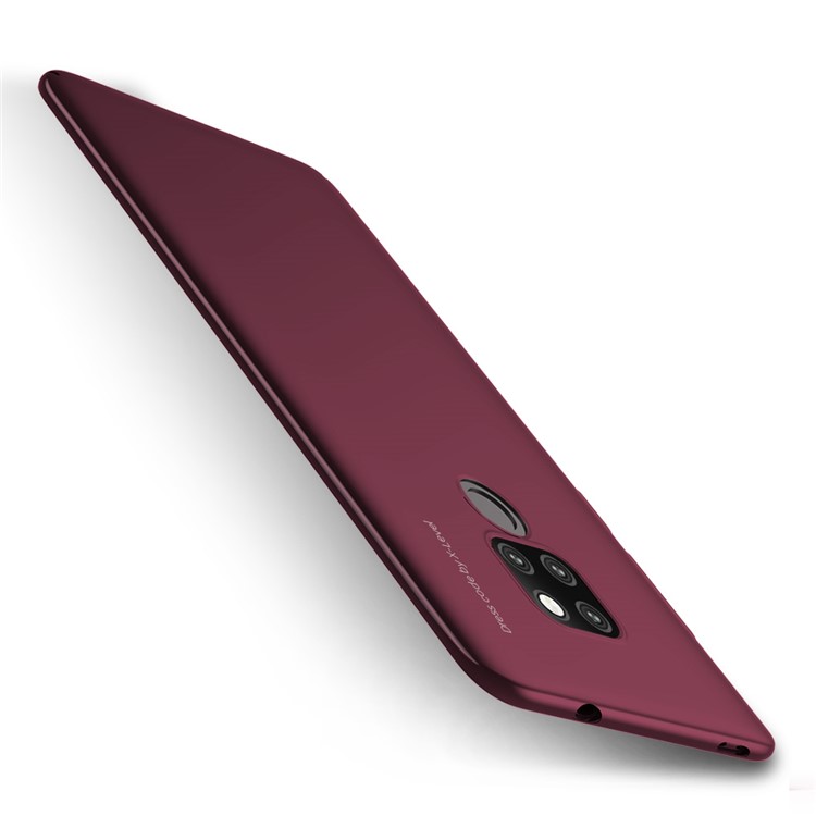 X-LEVEL Knight Series Frosted PC Hard Phone Shell for Huawei Mate 20 - Wine Red-2