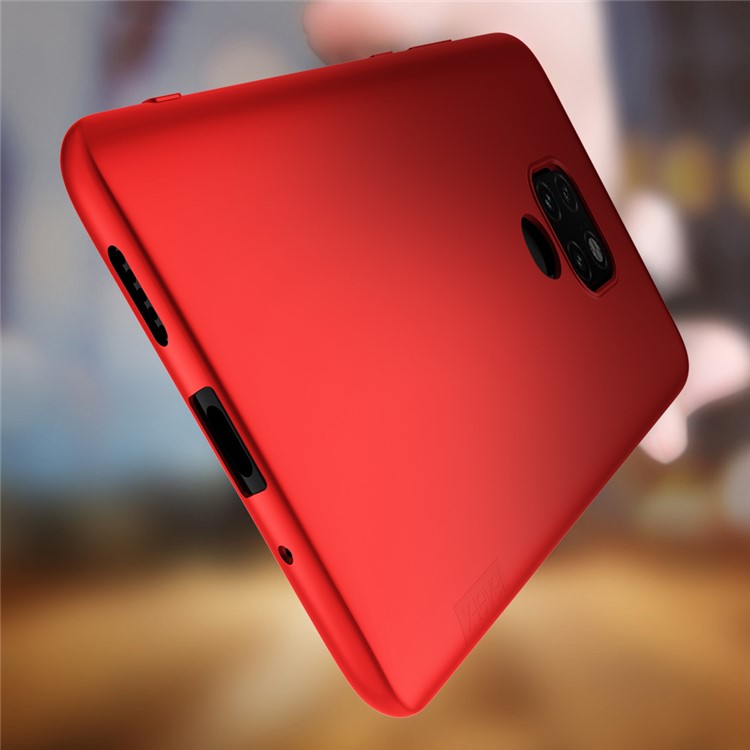 X-LEVEL Ultra-thin Frosted TPU Casing for Huawei Mate 20 - Red-7
