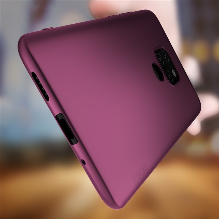 X-LEVEL Ultra-thin Frosted TPU Cover for Huawei Mate 20 - Wine Red-7