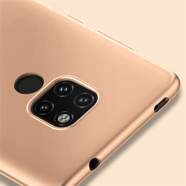 X-LEVEL Ultra-thin Frosted TPU Shell for Huawei Mate 20 - Gold-4