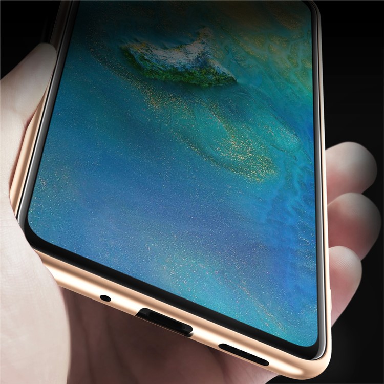X-LEVEL Ultra-thin Frosted TPU Shell for Huawei Mate 20 - Gold-5
