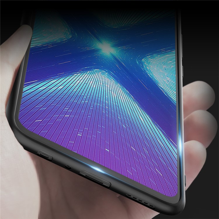 X-LEVEL Ultra-thin Frosted TPU Cell Phone Case for Huawei Honor 8X - Black-6