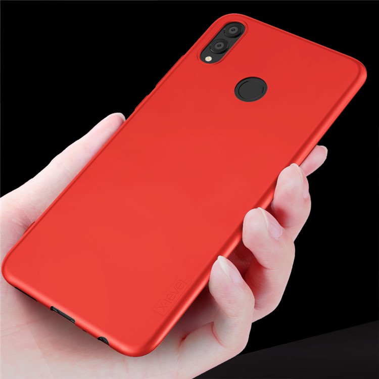 X-LEVEL Ultra-thin Frosted TPU Cell Phone Cover for Huawei Honor 8X / Honor View 10 Lite - Red-2