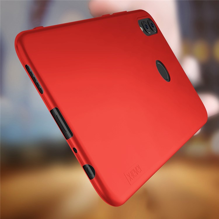 X-LEVEL Ultra-thin Frosted TPU Cell Phone Cover for Huawei Honor 8X / Honor View 10 Lite - Red-3