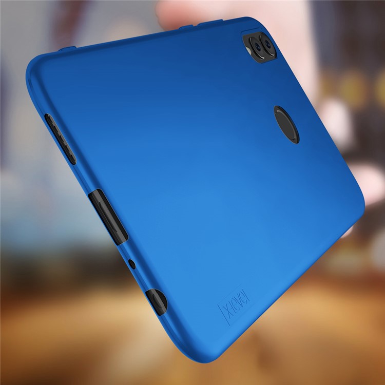 X-LEVEL Ultra-thin Matte TPU Cell Phone Case for Huawei Honor 8X / Honor View 10 Lite - Blue-3