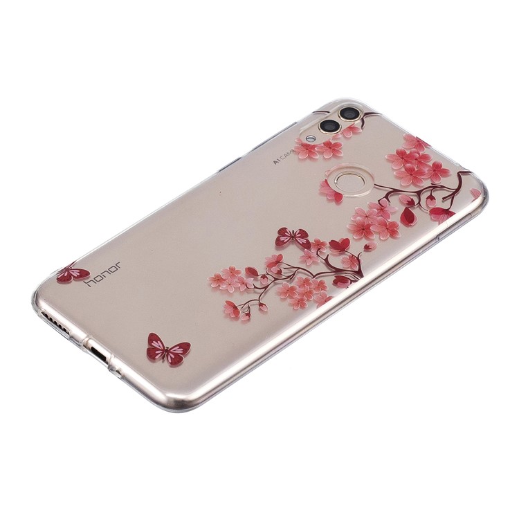 Pattern Printing IMD TPU Cover for Huawei Honor 8X / Honor View 10 Lite - Vivid Flowers-2