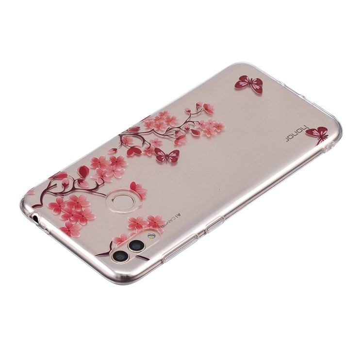 Pattern Printing IMD TPU Cover for Huawei Honor 8X / Honor View 10 Lite - Vivid Flowers-3