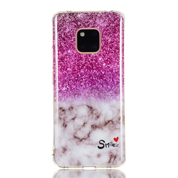 Pattern Printing IMD TPU Cell Phone Shell for Huawei Mate 20 Pro - Style C-2