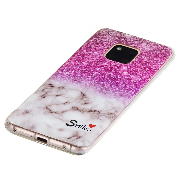 Pattern Printing IMD TPU Cell Phone Shell for Huawei Mate 20 Pro - Style C-3