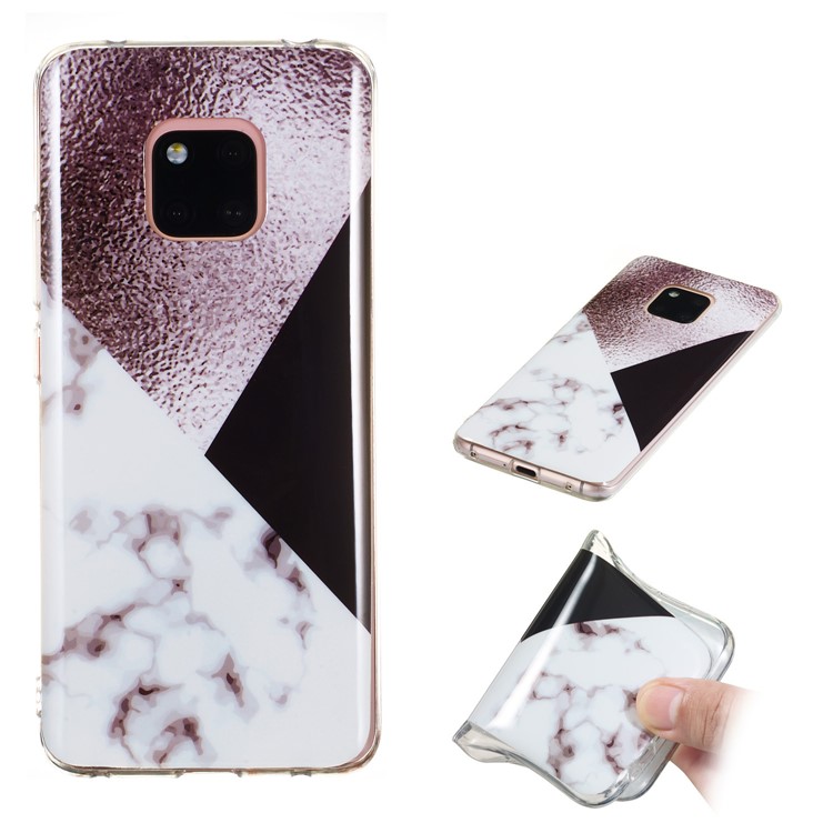 Pattern Printing IMD TPU Soft Cover for Huawei Mate 20 Pro - Style H-1