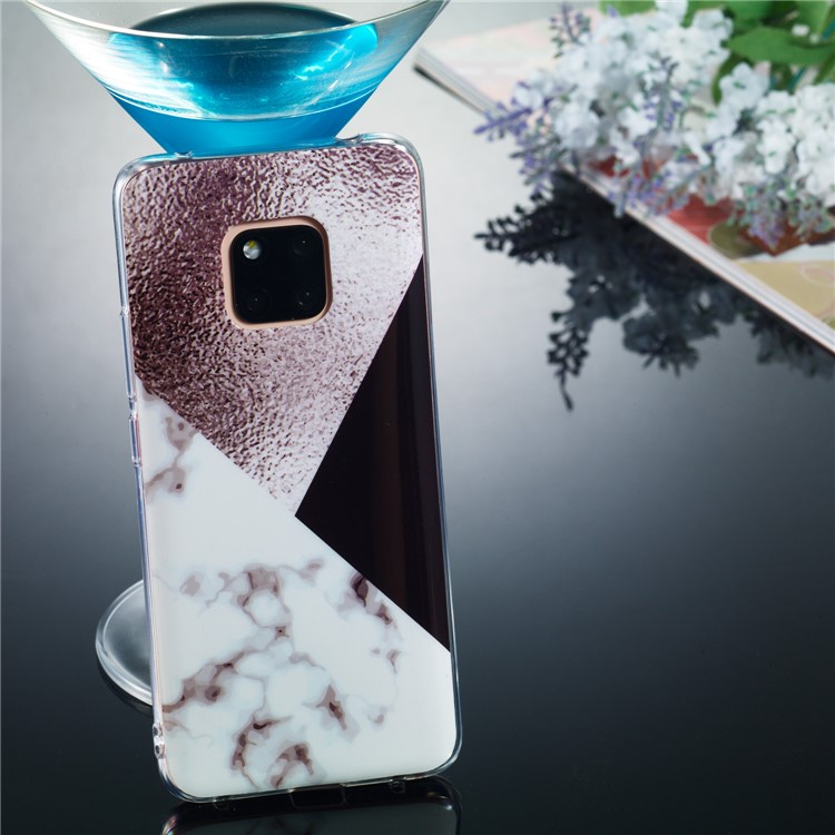 Pattern Printing IMD TPU Soft Cover for Huawei Mate 20 Pro - Style H-4