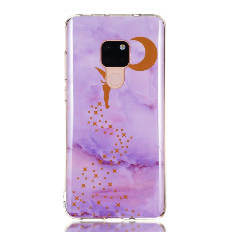 Marble Pattern IMD TPU Case for Huawei Mate 20 - Style A-2