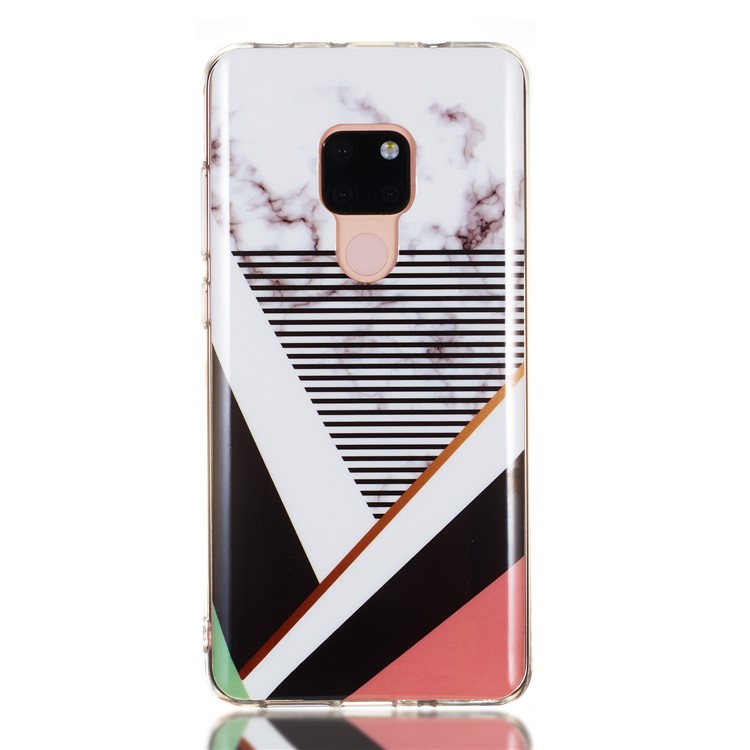 Marble Pattern IMD TPU Back Case for Huawei Mate 20 - Style B-2