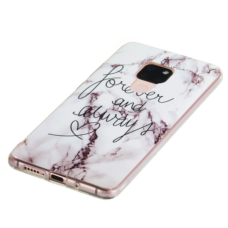 Marble Pattern IMD TPU Case Accessory for Huawei Mate 20 - Style G-3