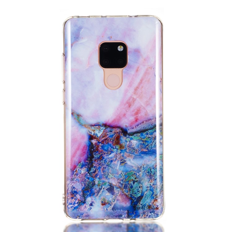 Marble Pattern IMD TPU Flexible Case for Huawei Mate 20 - Style I-2