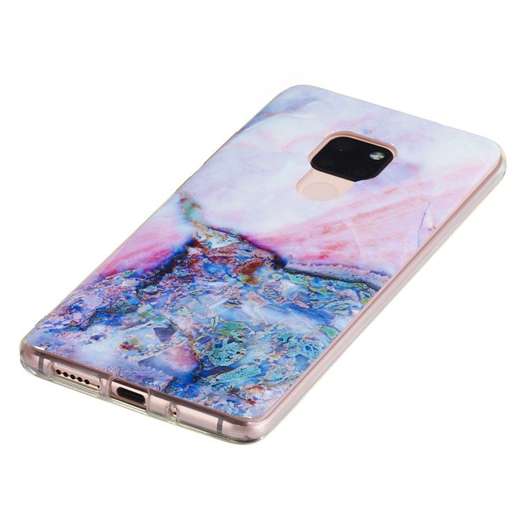 Marble Pattern IMD TPU Flexible Case for Huawei Mate 20 - Style I-3