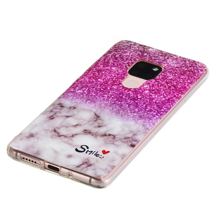 Marble Pattern IMD TPU Cover Phone Case for Huawei Mate 20 - Style J-3