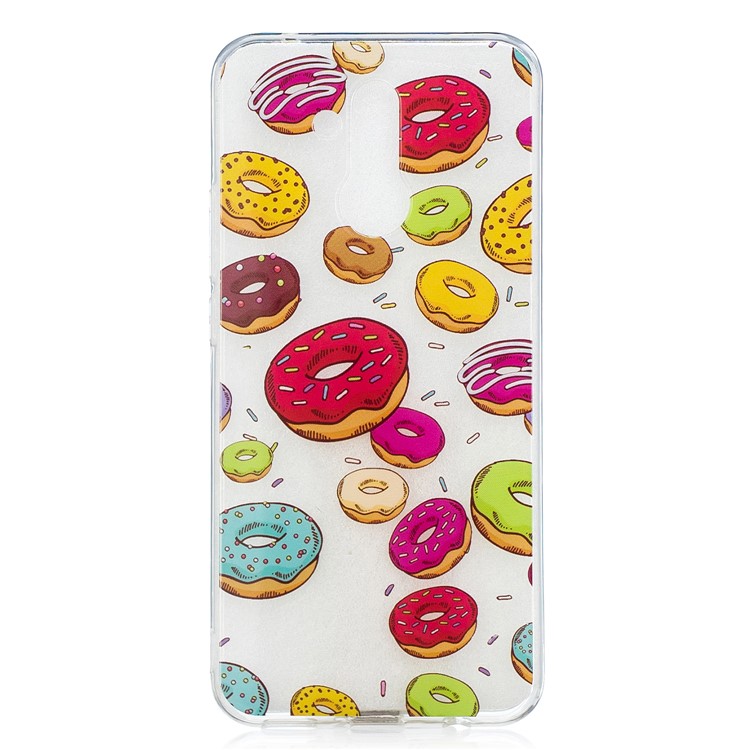 Pattern Printing IMD TPU Case for Huawei Mate 20 Lite - Doughnuts-1