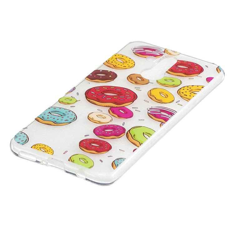 Pattern Printing IMD TPU Case for Huawei Mate 20 Lite - Doughnuts-2