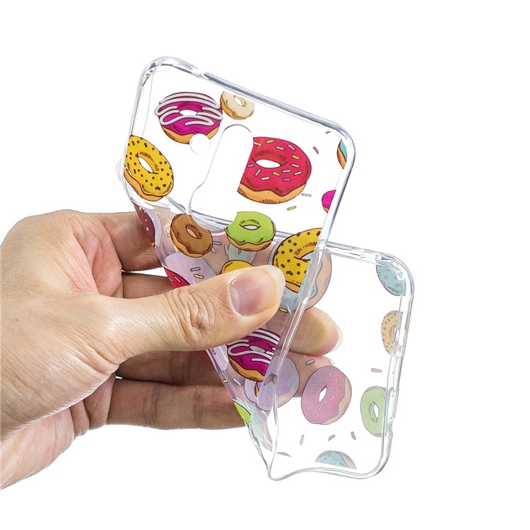 Pattern Printing IMD TPU Case for Huawei Mate 20 Lite - Doughnuts-4