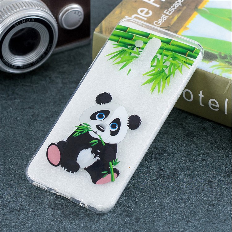 Pattern Printing IMD TPU Case Accessory for Huawei Mate 20 Lite - Panda Pattern-5