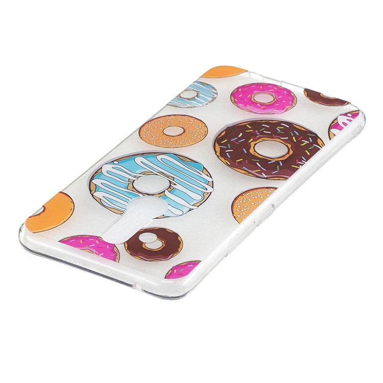 Pattern Printing IMD TPU Protective Shell Case for Huawei Mate 20 Lite - Delicious Doughnuts-3