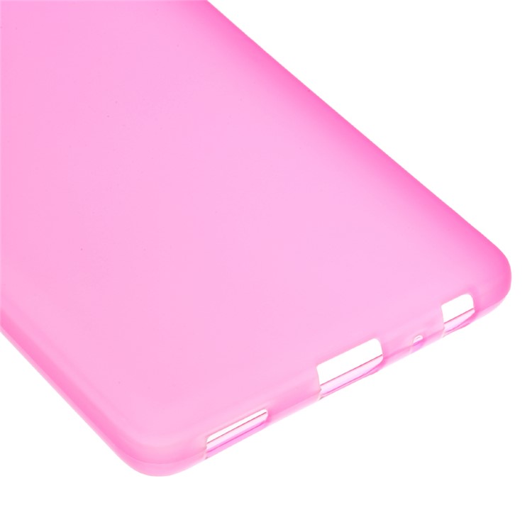 Matte Gel TPU Skin Case Cover for Huawei P9 - Rose-4