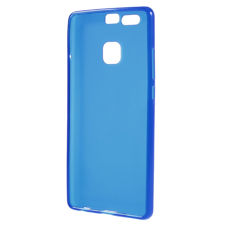 Matte Protective TPU Case Shell for Huawei P9 - Blue-2