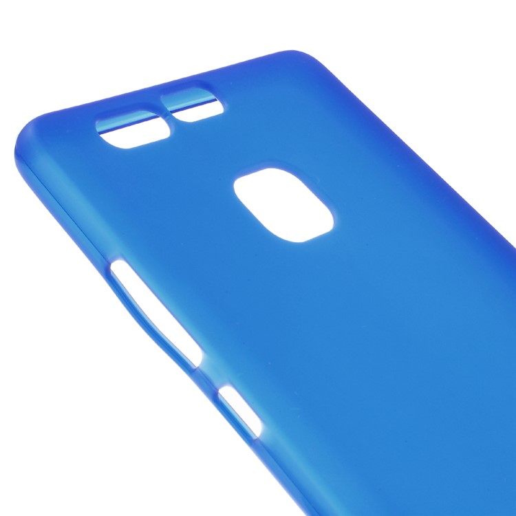 Matte Protective TPU Case Shell for Huawei P9 - Blue-3