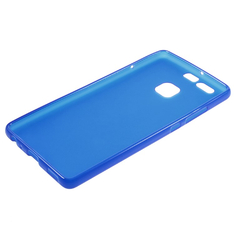 Matte Protective TPU Case Shell for Huawei P9 - Blue-5