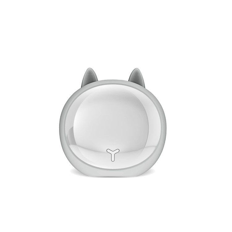 KINGXBAR Cute Pattern Rechargeable 7500mAh Pocket Hand Warmer Power Bank - Grey-1