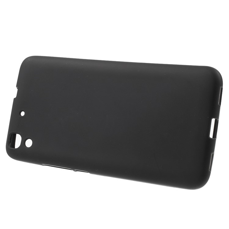 Anti-fingerprint Matte Gel TPU Case for Huawei Honor 4A / Y6 - Black-2