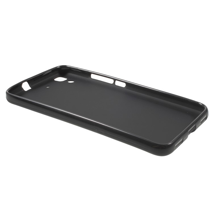 Anti-fingerprint Matte Gel TPU Case for Huawei Honor 4A / Y6 - Black-3