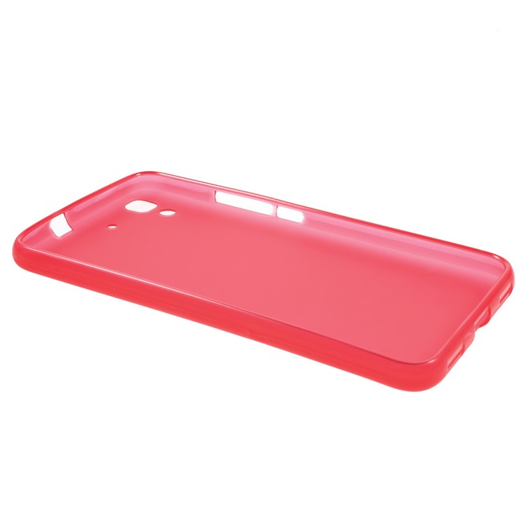Anti-fingerprint Matte TPU Phone Cover for Huawei Honor 4A / Y6 - Red-3
